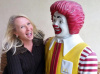 Dena and Ronald McDonald